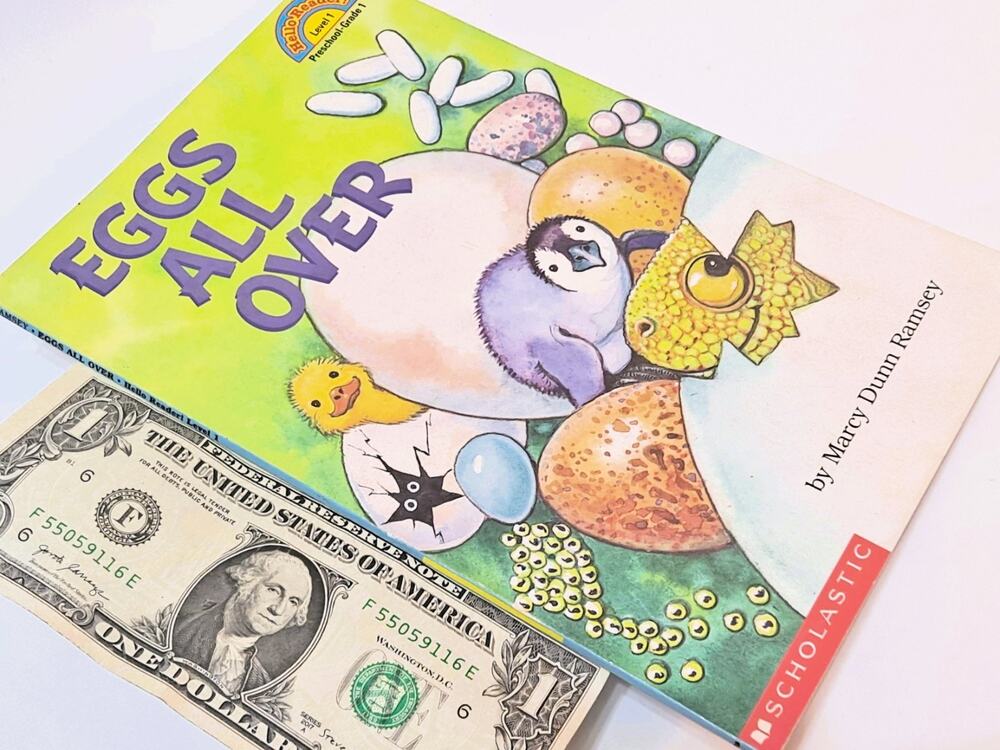 Eggs All Over by Marcy Dunn Ramsey (2002 1st Ed Scholastic PB)